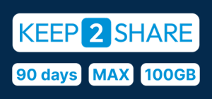 Keep2share Premium Max 90 days 100GB