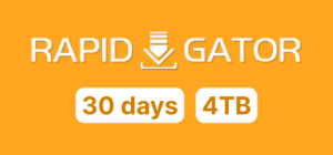 Rapidgator Premium 30 Days 4TB